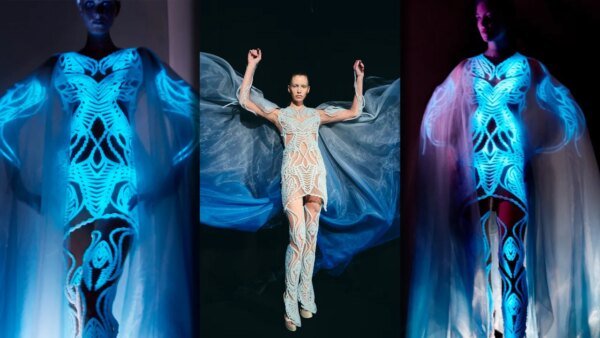 this-glowing,-otherworldly-dress-is-made-from-millions-of-living-organisms